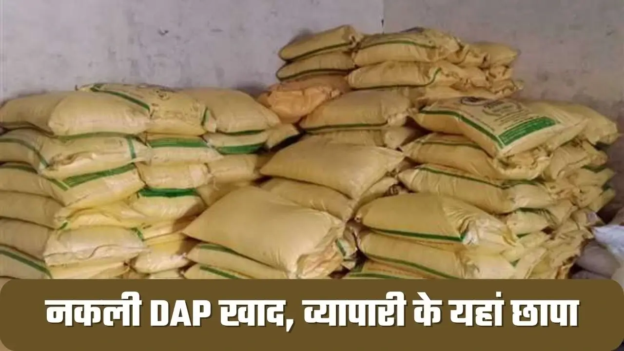 MP के इस जिले में बन रही थी नकली DAP खाद, व्यापारी के यहां छापा