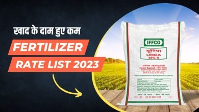 खाद के दाम हुए कम, Fertilizer Rate List 2023, किस दाम में मिलेगी यूरिया, DAP, NPK, MOP