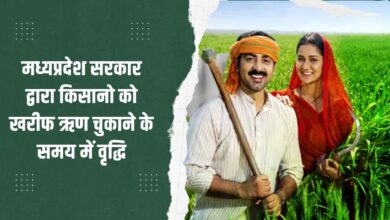 मध्यप्रदेश सरकार द्वारा किसानो को खरीफ ऋण चुकाने के समय में वृद्धि