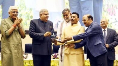 जल के बेहतर प्रबंधन के लिए मध्यप्रदेश को सर्वश्रेष्ठ राज्य श्रेणी का मिला प्रथम पुरस्कार