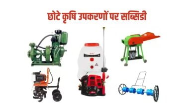 छोटे कृषि उपकरणों पर सब्सिडी